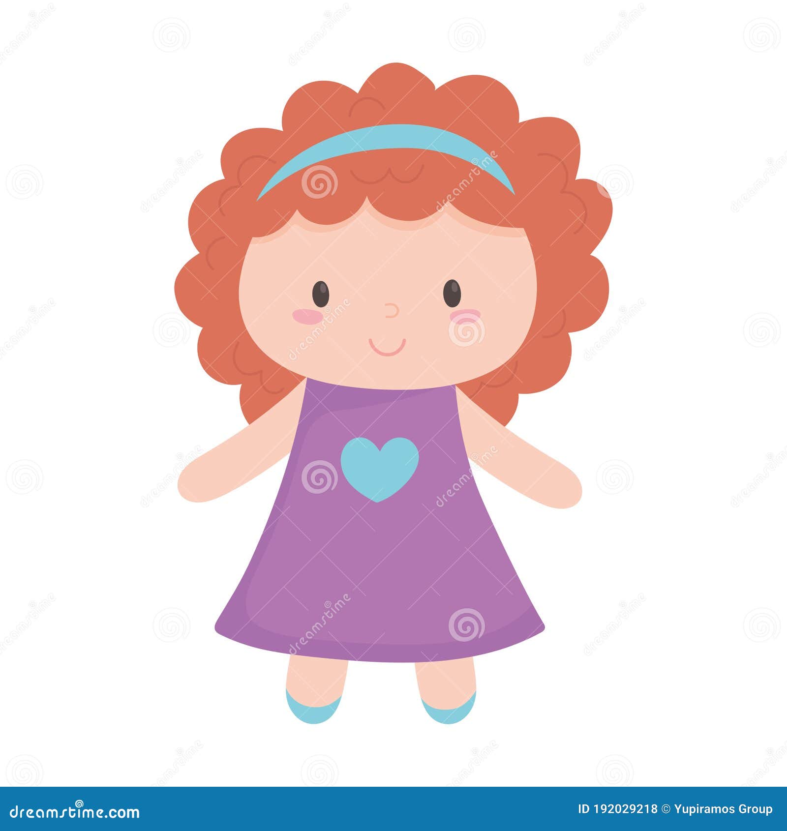 Toys For Little Princesses. Set Of Vector Cliparts. | CartoonDealer.com ...