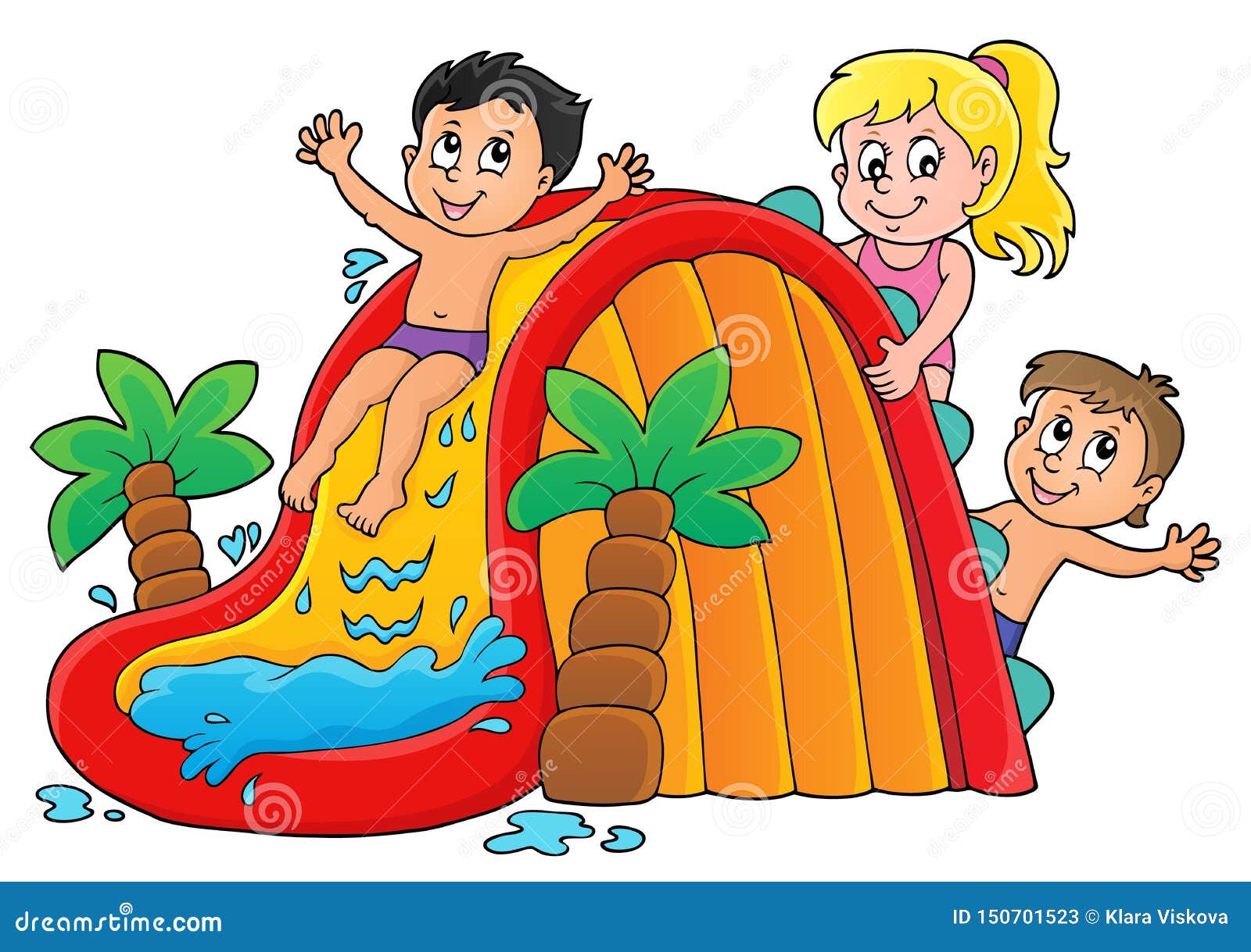 Water Slide Clipart