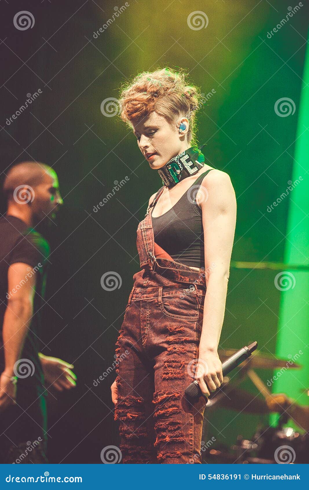 Kiesza В Москве Редакционное Фото. Изображение Насчитывающей.