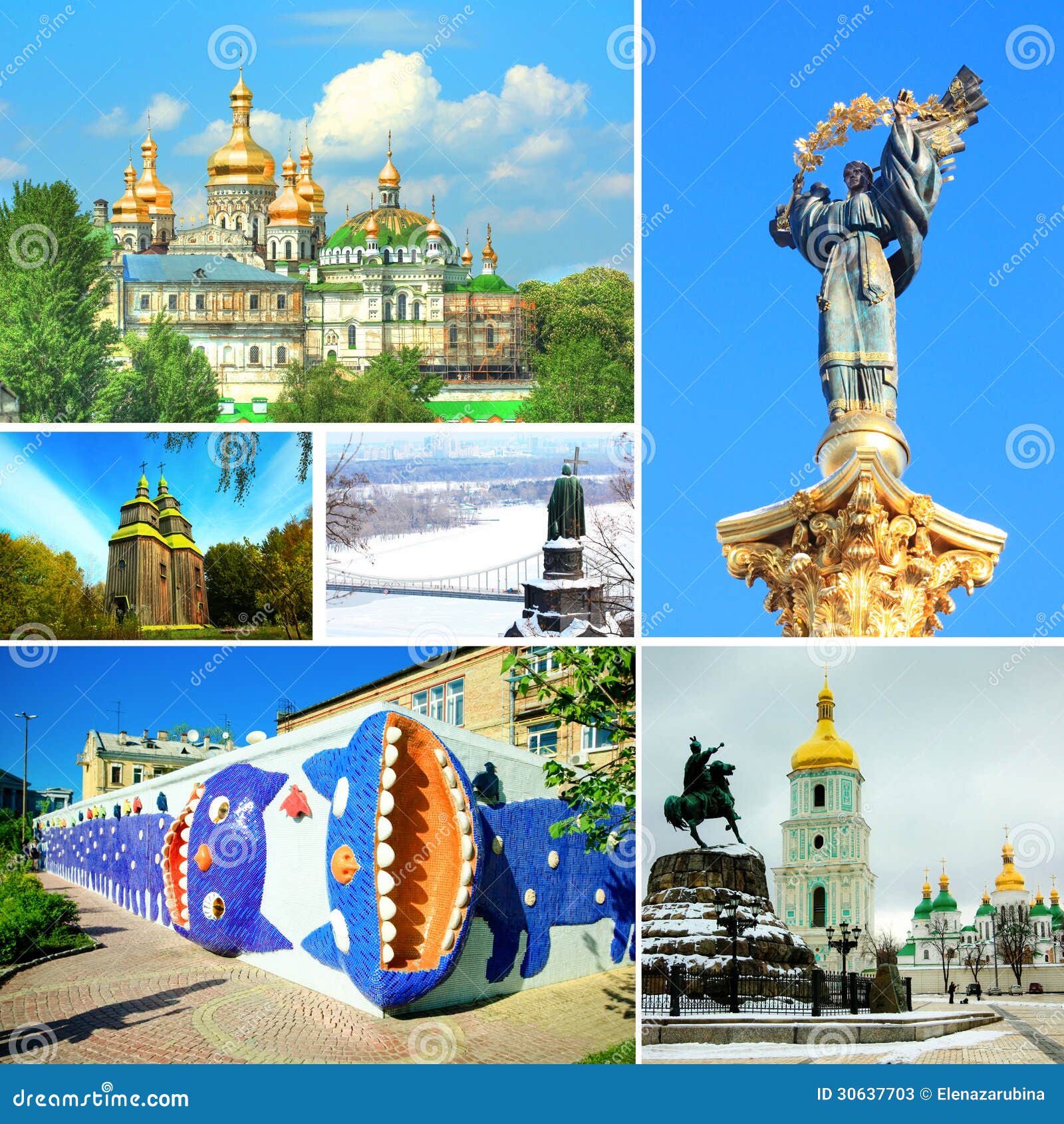 kiev collage