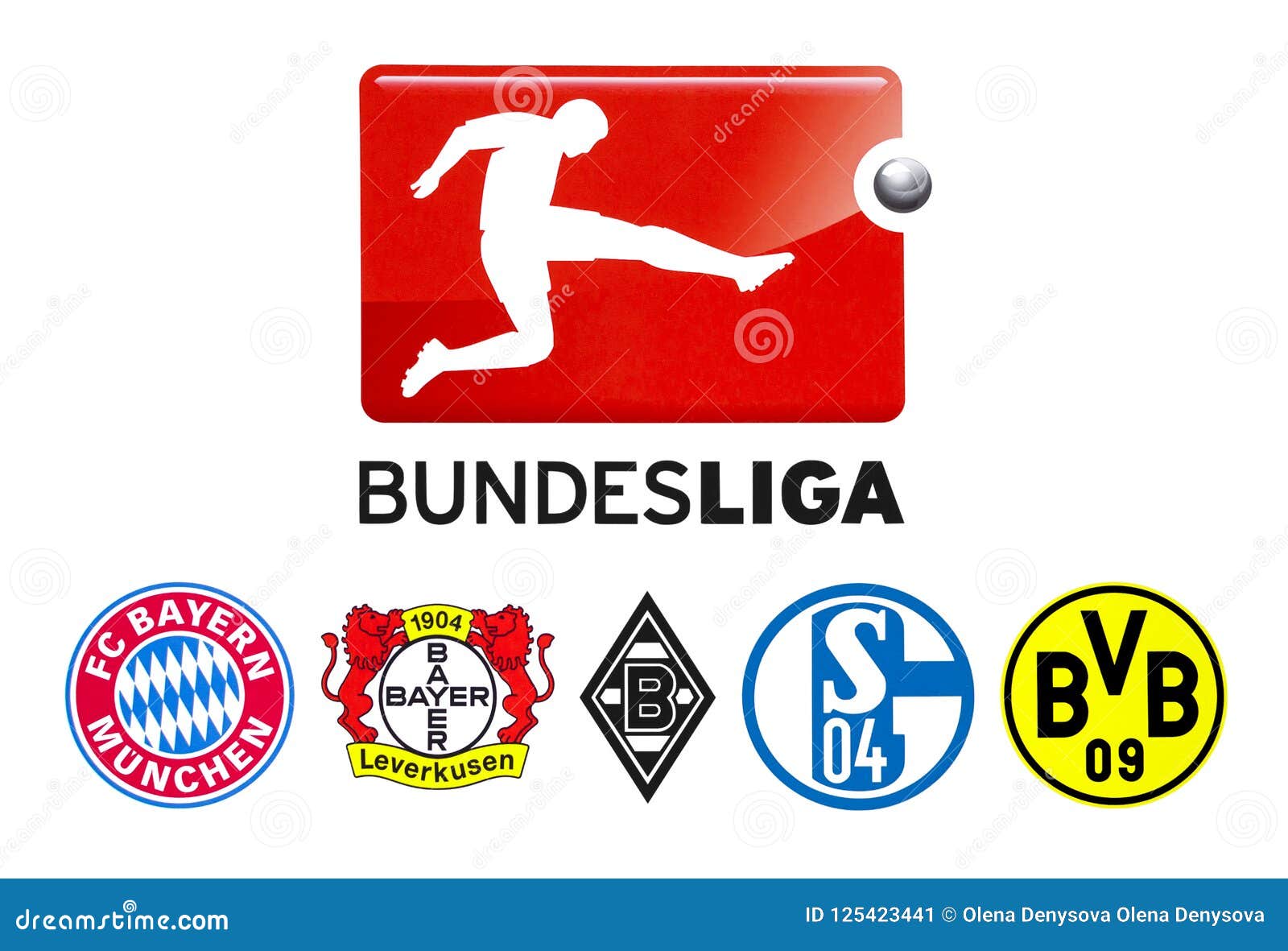 Bundesliga Football Clubs Logo Editorial Photo ...