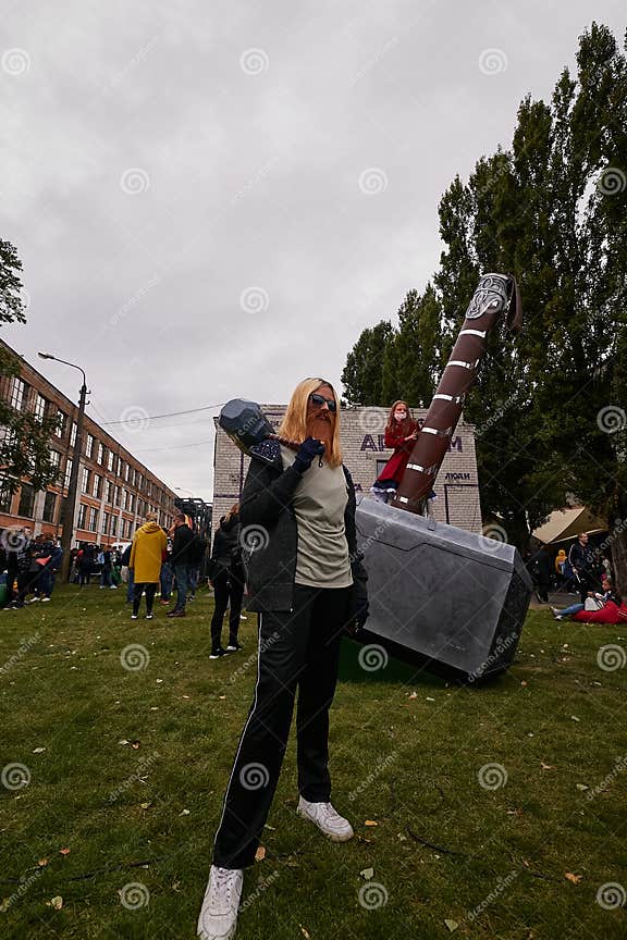 Kiev, Ukraine September 21, 2019 Comic Con Ukraine Festival