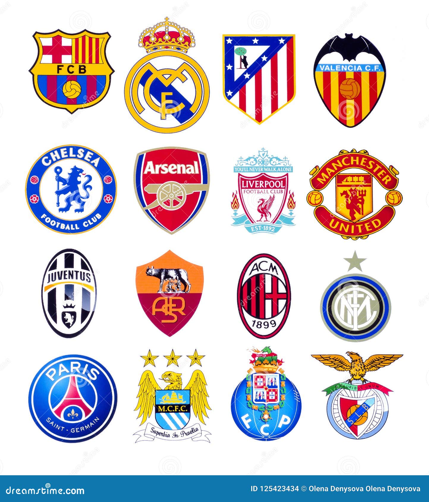 Football Clubs Symbols - BEST GAMES WALKTHROUGH