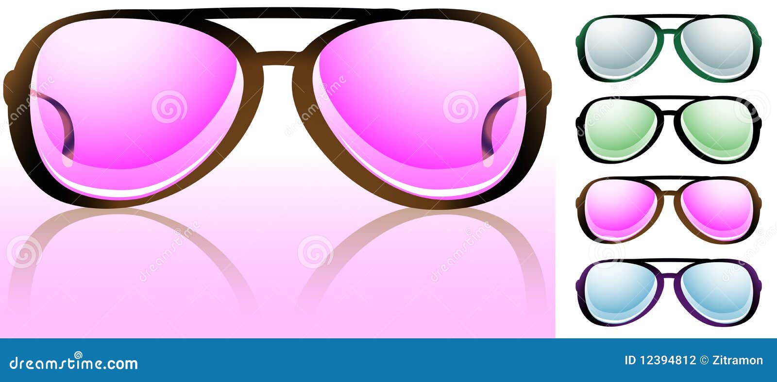 rose colored glasses clipart - photo #7