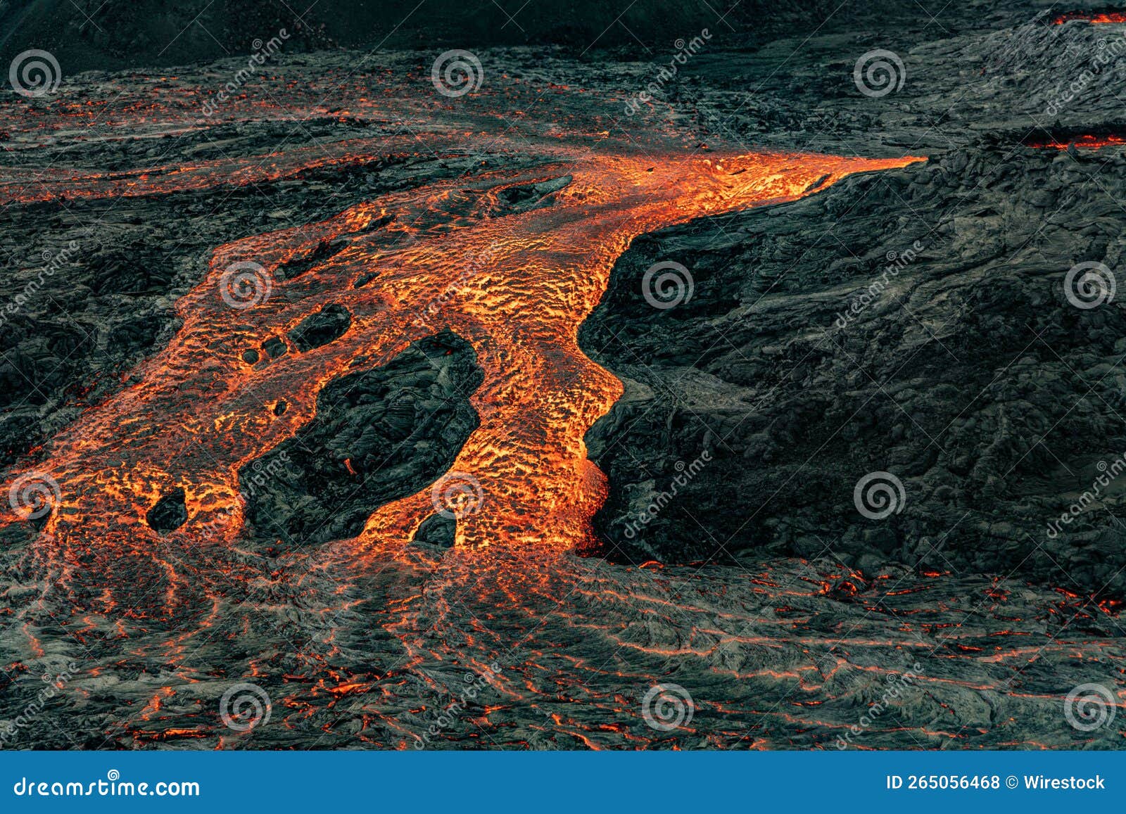 Kilauea Shield Volcano in Hawaii Stock Photo Image of volcano