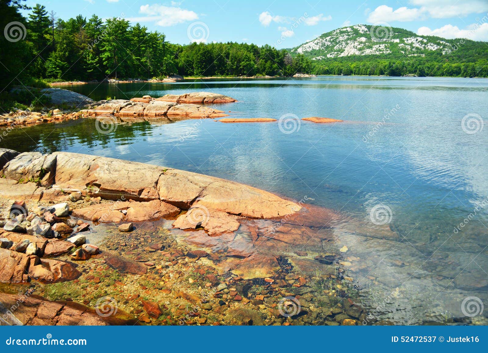 Killarney Lake Stock Image Image Of Ontario Nature 52472537