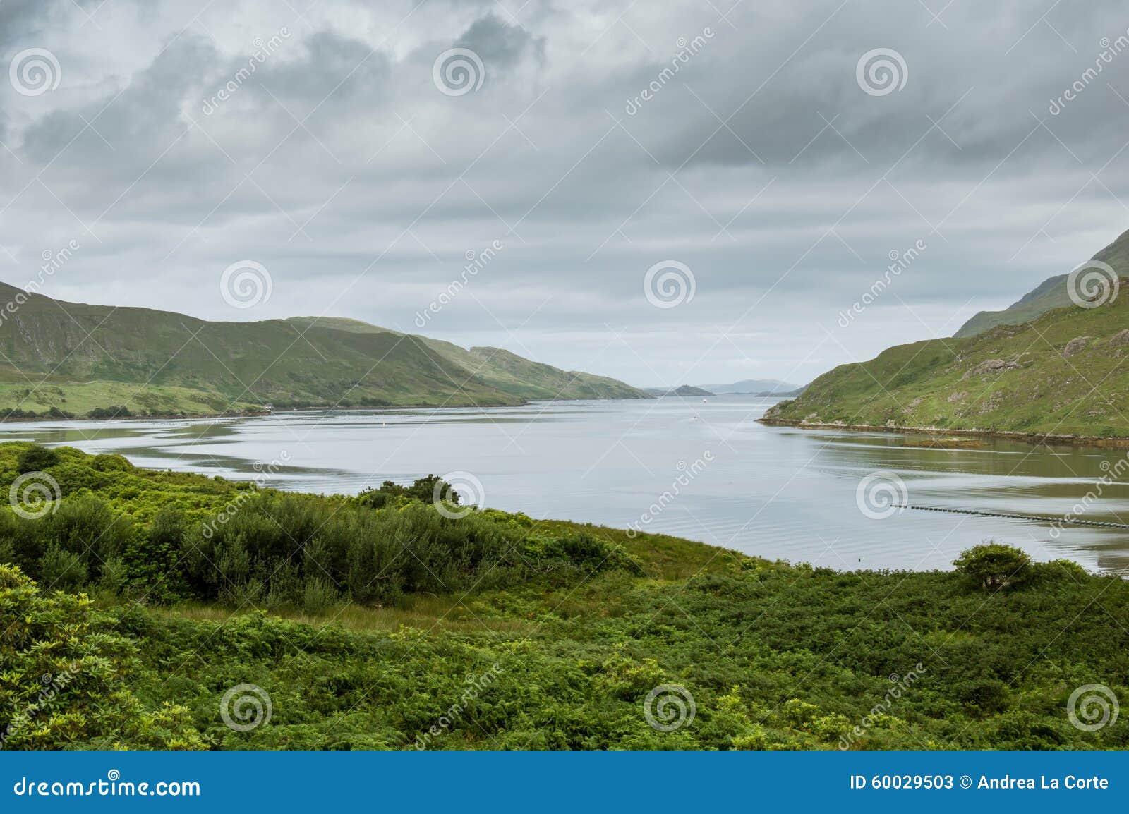 Killary Fjord, Ireland stock image. Image of water, scenic - 60029503