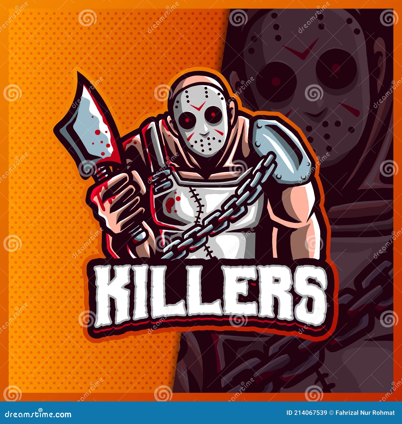 Killers Friday the 13th Slasher Jason Voorhees with Axes Mascot Esport Logo  Design Illustrations Vector Template, Hallowen Logo Stock Vector -  Illustration of bone, danger: 214067539