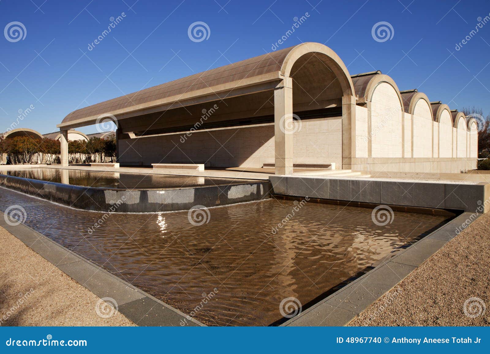 Kimbell Art Museum - Fort Worth, Texas Redaktionelles Bild - Bild von