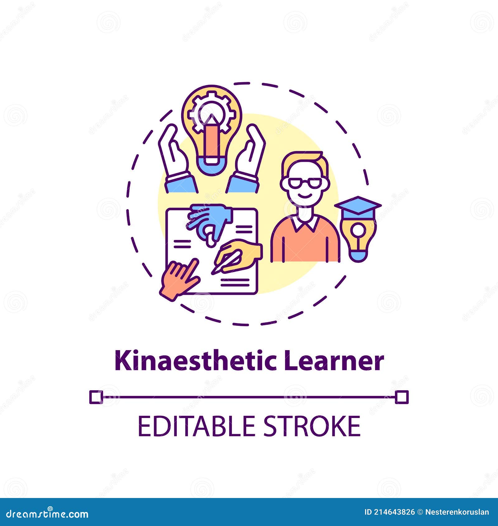 kinesthetic learning clipart