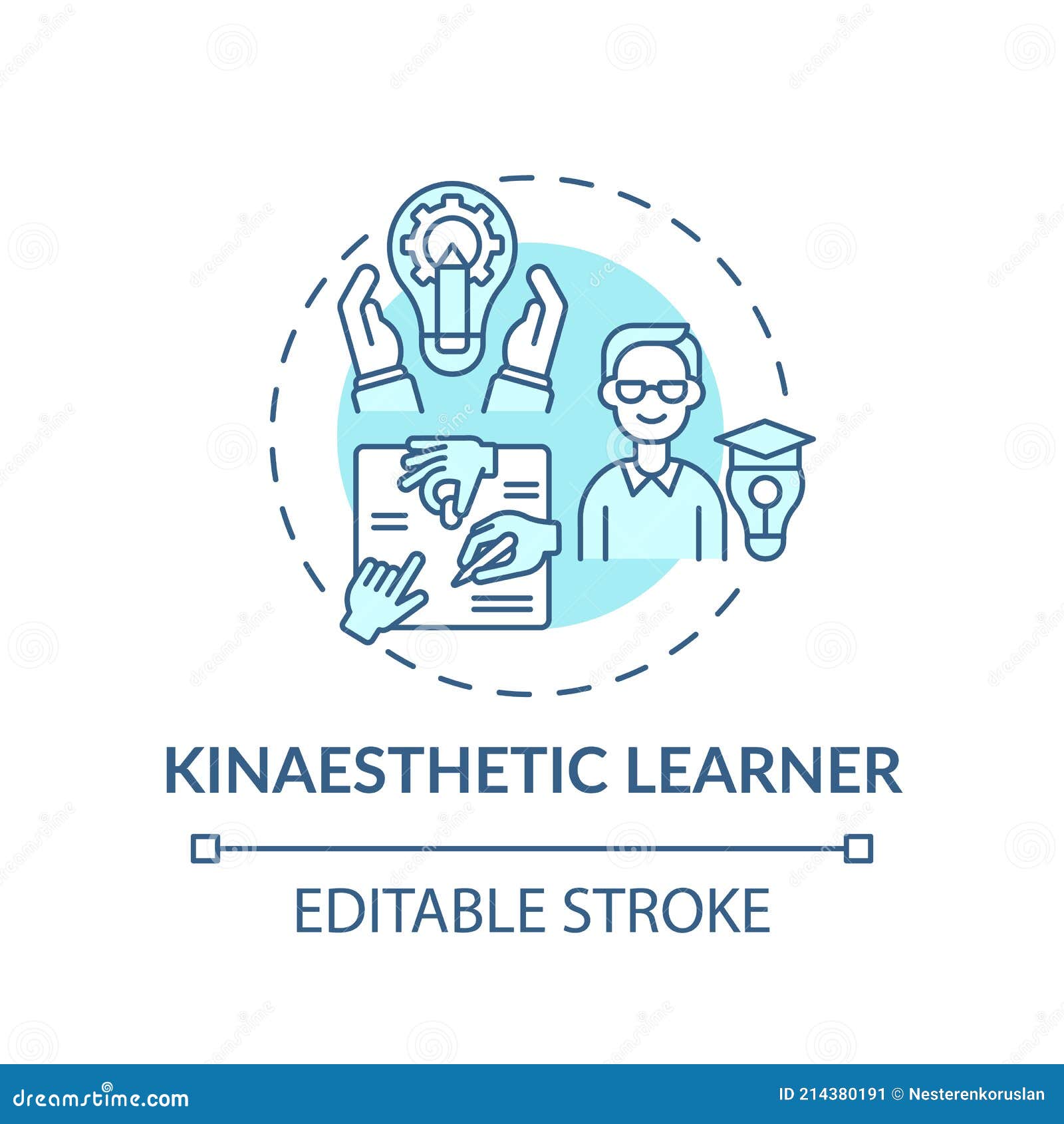 kinesthetic learning clipart