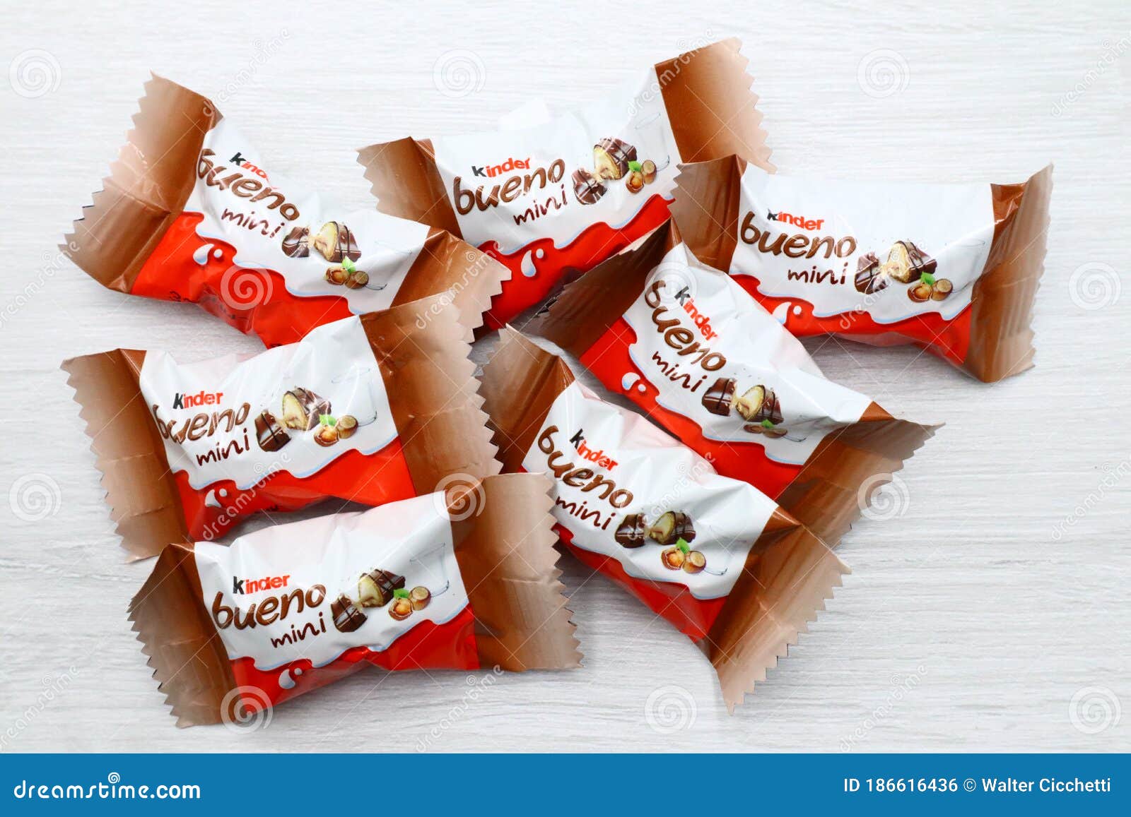 Kinder Ferrero Chocolates. Kinder is a brand of products made in