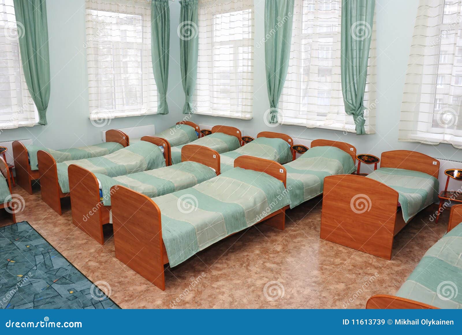 Kindergarten bedroom stock image. Image of inside, bedroom 11613739
