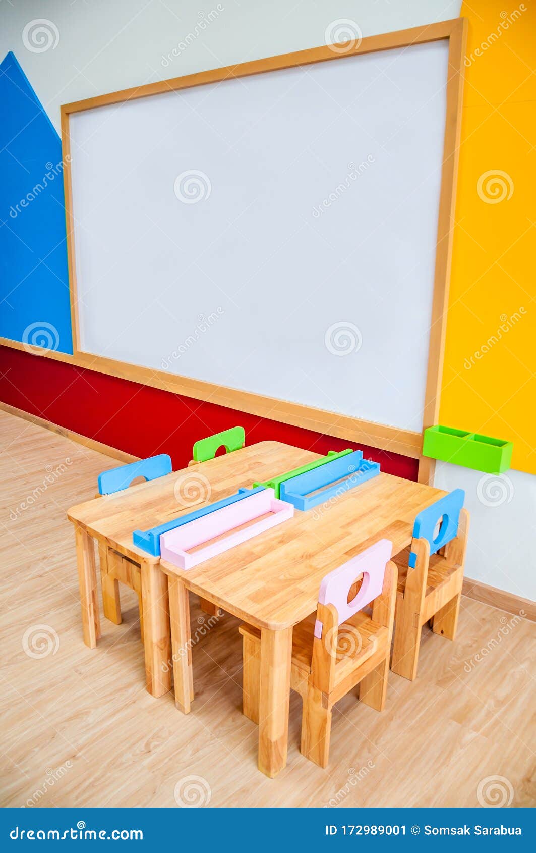 Kindergarten classroom stock image. Image of contemporary 172989001