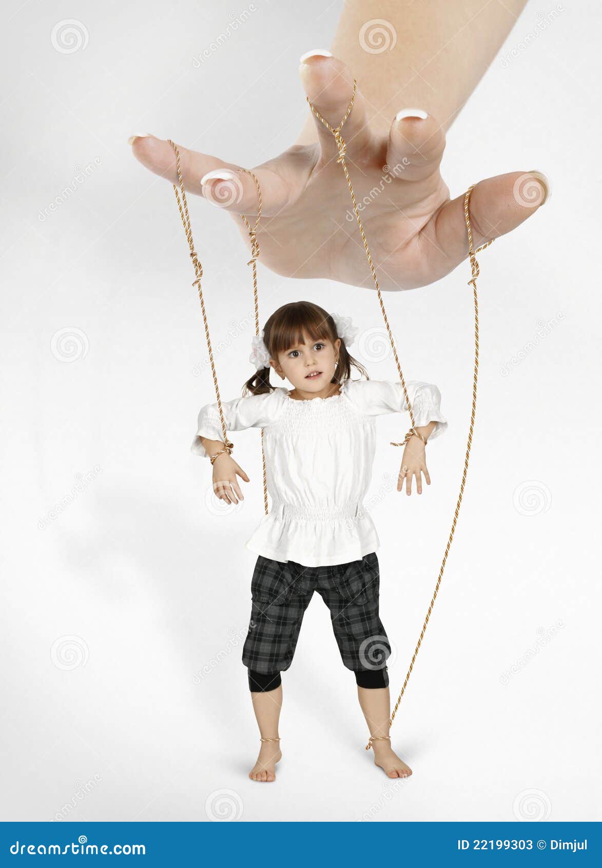 Kindmädchen stockbild. Bild von relationen 22199303