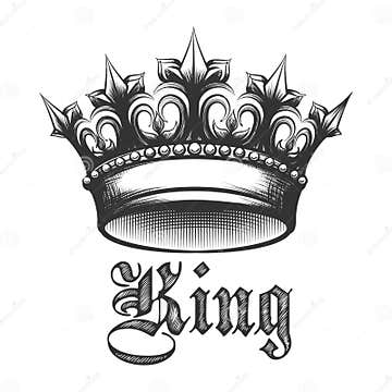 The King Crown stock illustration. Illustration of nobility - 114473766