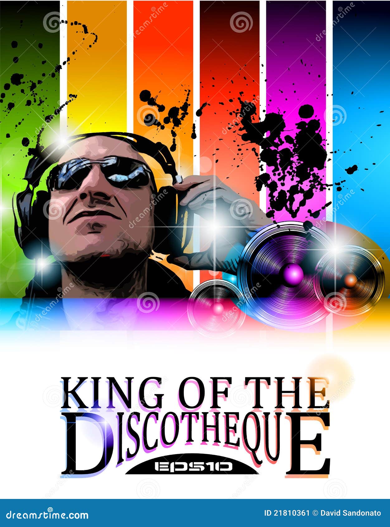 king of the discotheque flyer