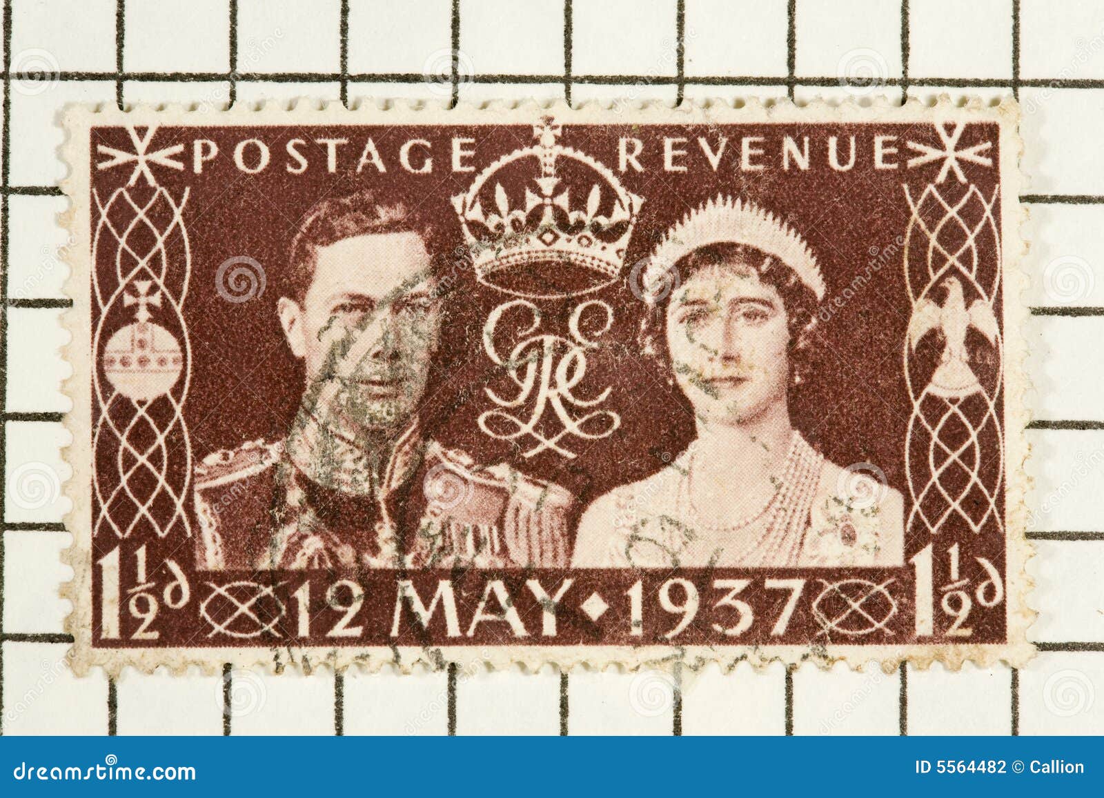 King VI, Stamp Stock Photography Image 5564482