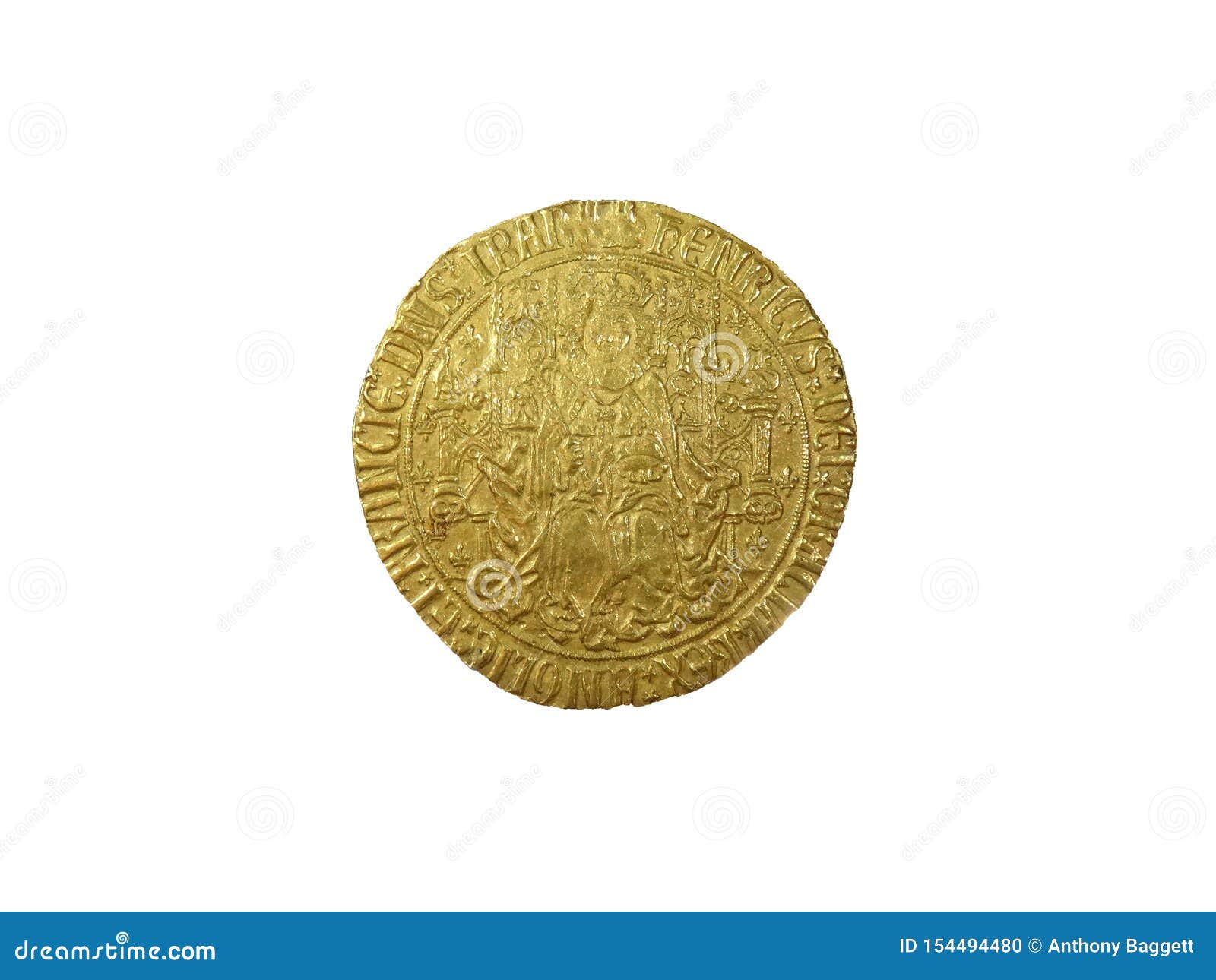 king henry vii gold sovereign coin