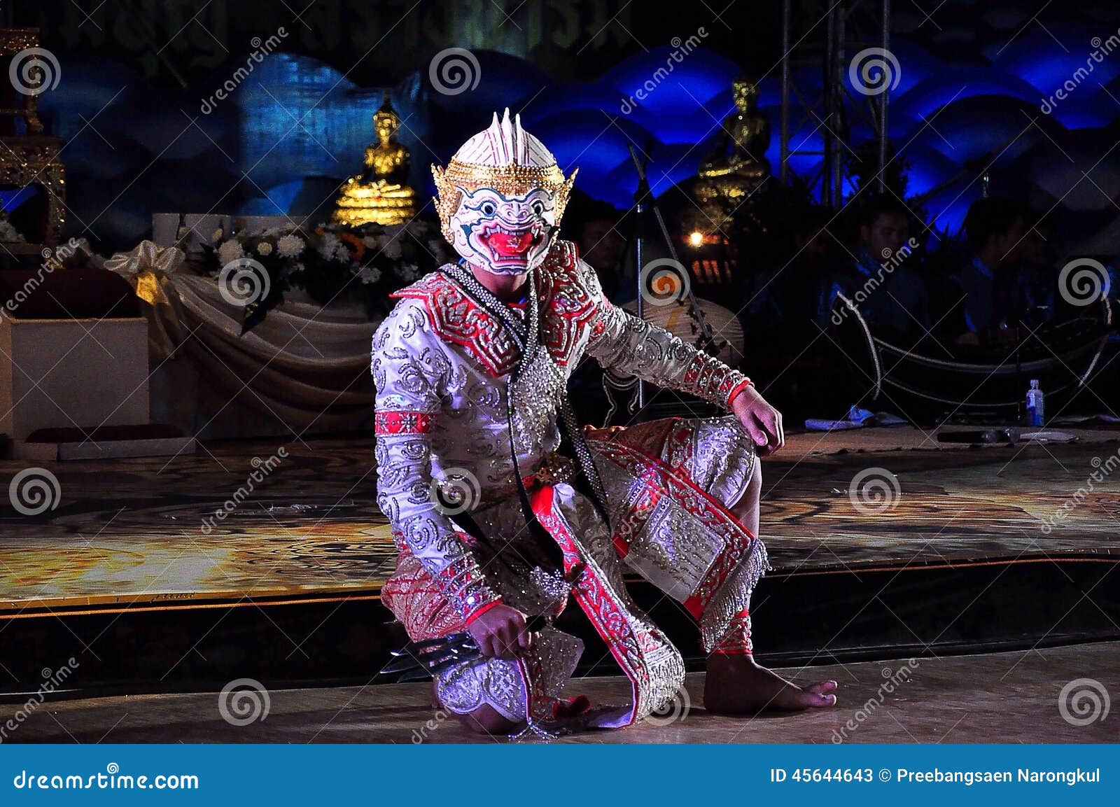 The King of Monkeys in the Ramayana Editorial Stock Photo Image of