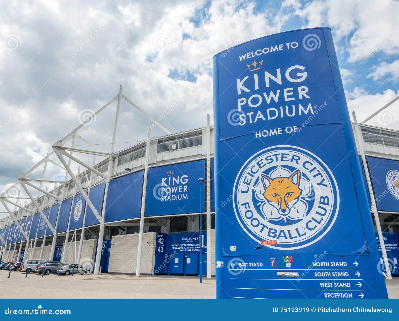 King Power Stadium At Leicester City England Editorial Stock Image Image Of Leicester Town