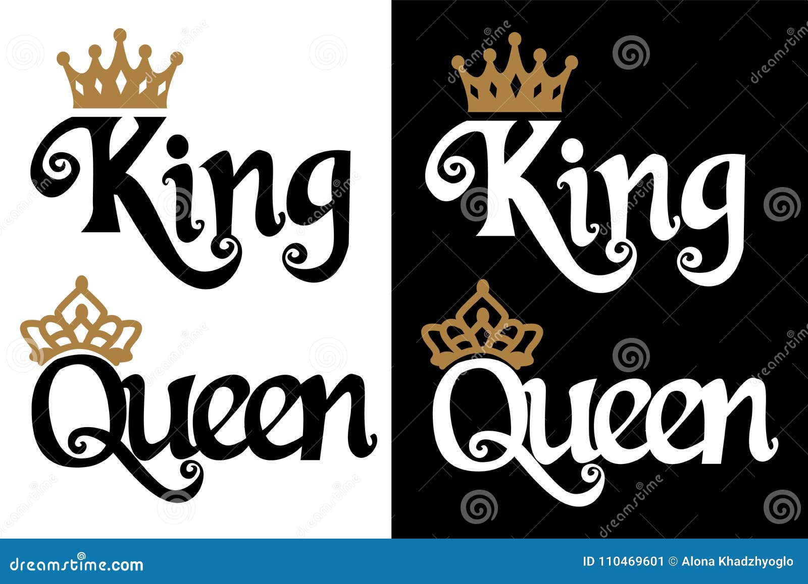 Shirt Design Queen King Stock Illustrations – 1,382 Shirt Design