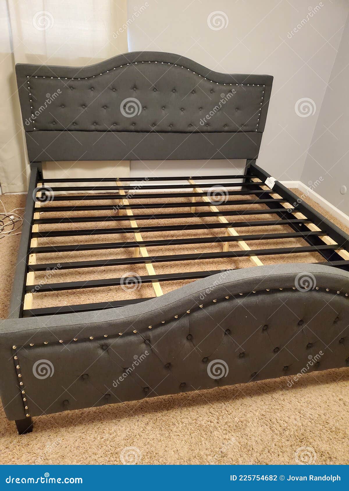 King Size Bed Assembly Handy Stock Photo Image of assemblyhandy