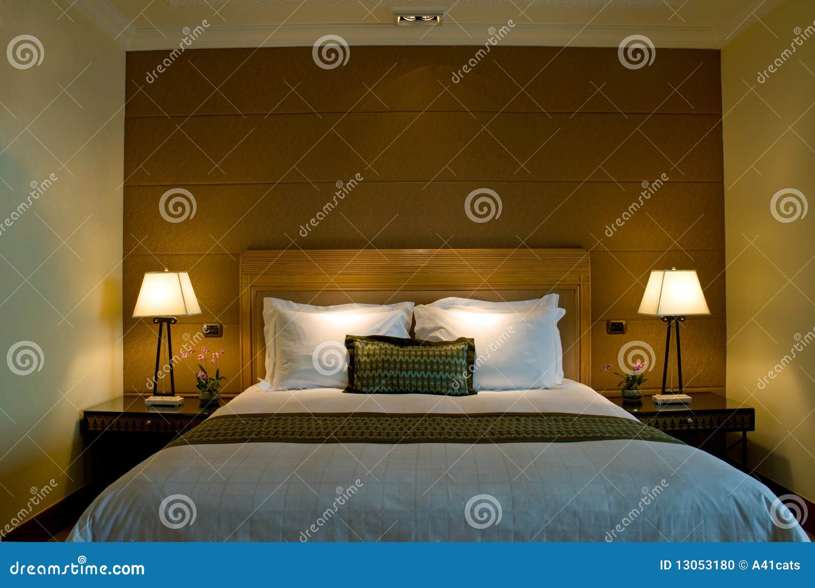 king size bed in a five star hotel suite room