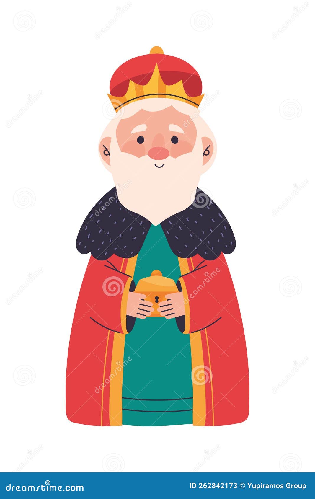 king wise melchor with gift