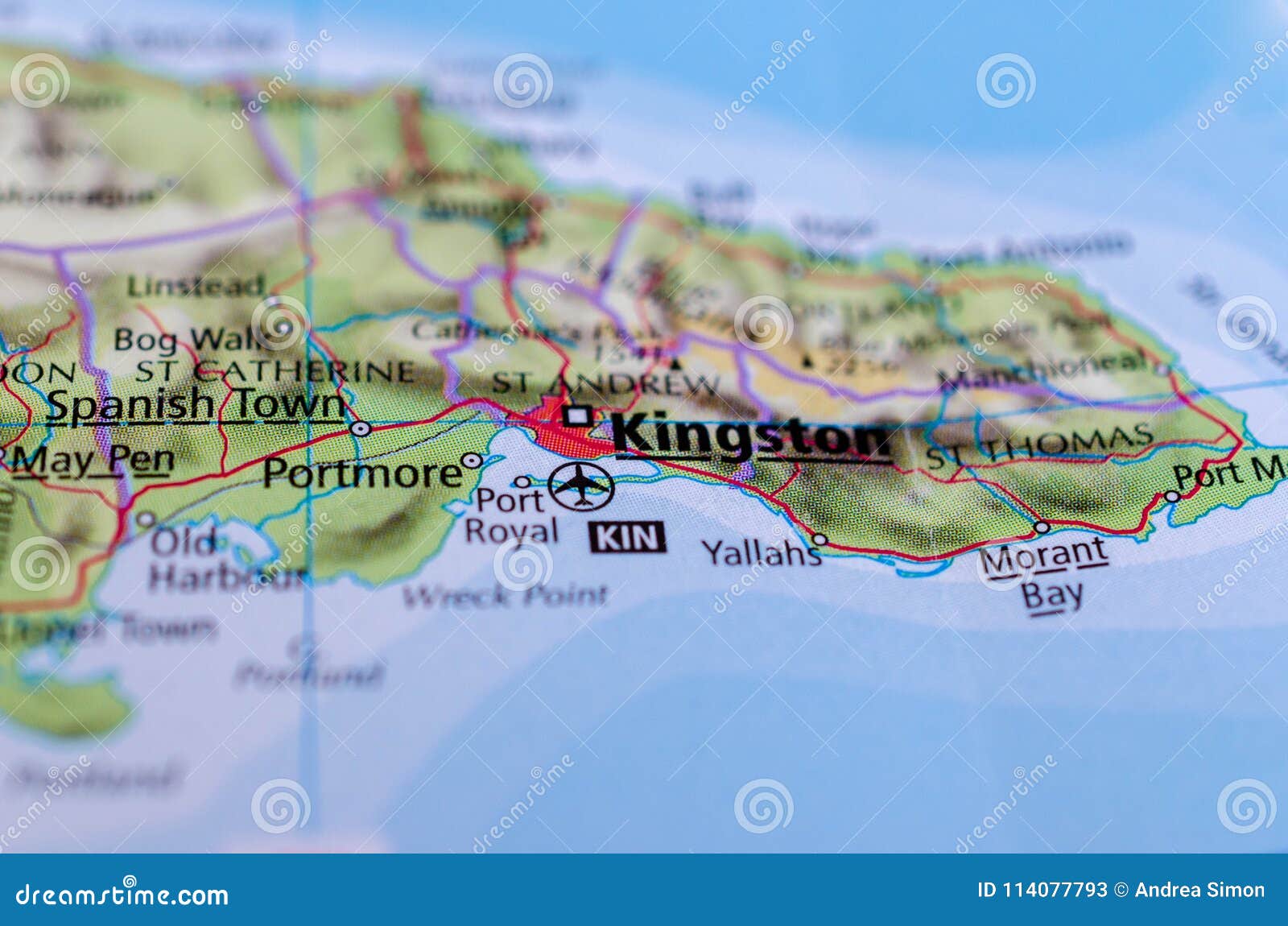 Kingston Capitale de la Jamaïque Voyages Cartes