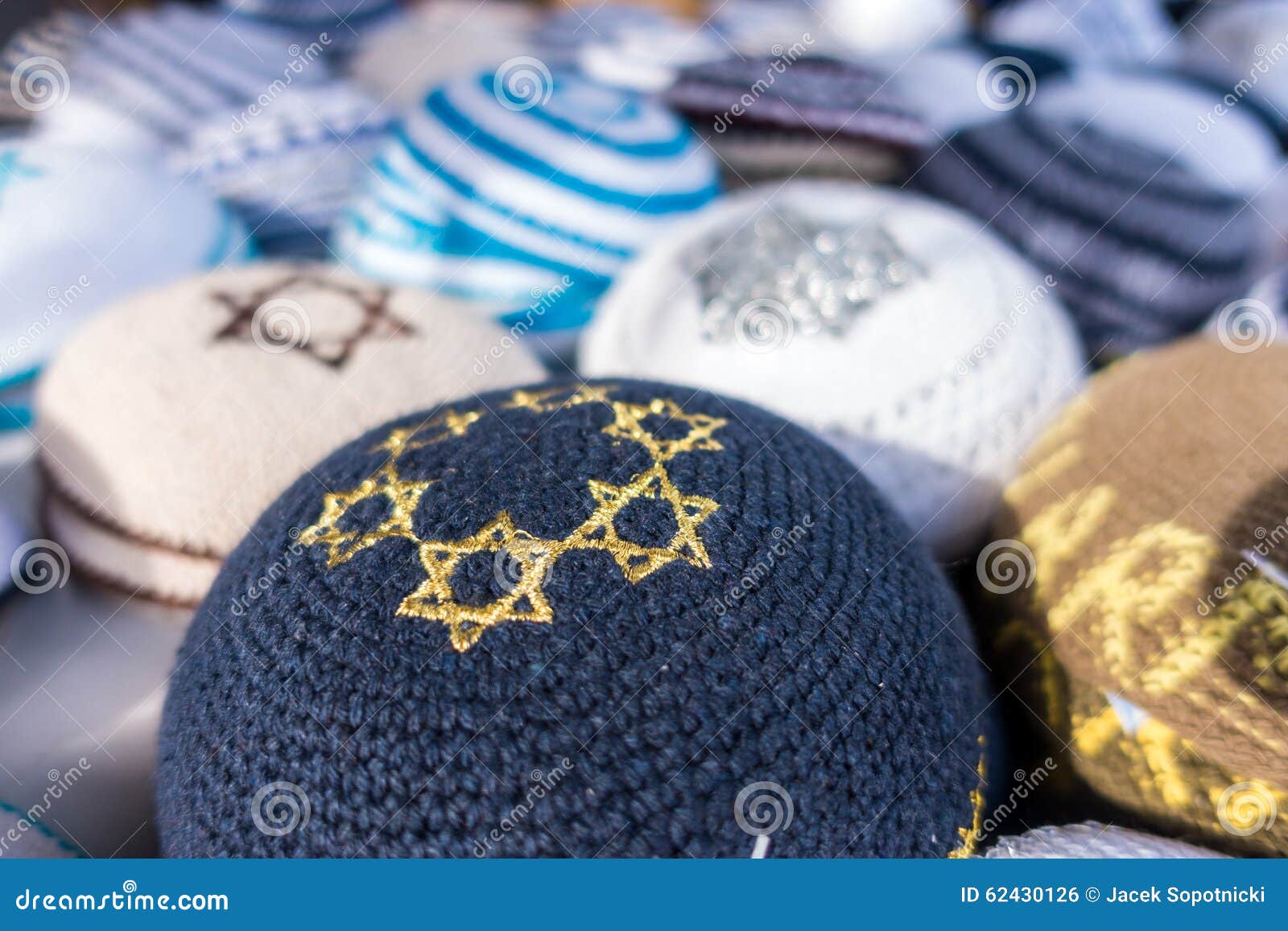 Kippahs stock foto. Image of judaïsme, geloof, joods 62430126
