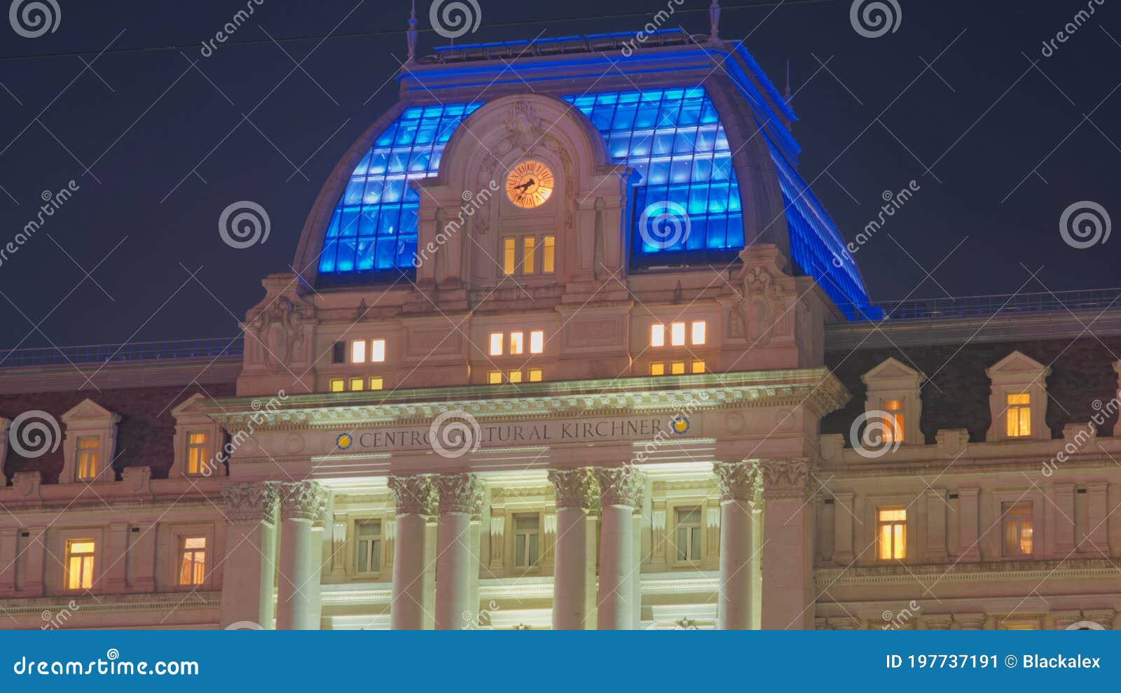 Kirchner Cultural Centre editorial photo. Image of kirchner 197737191