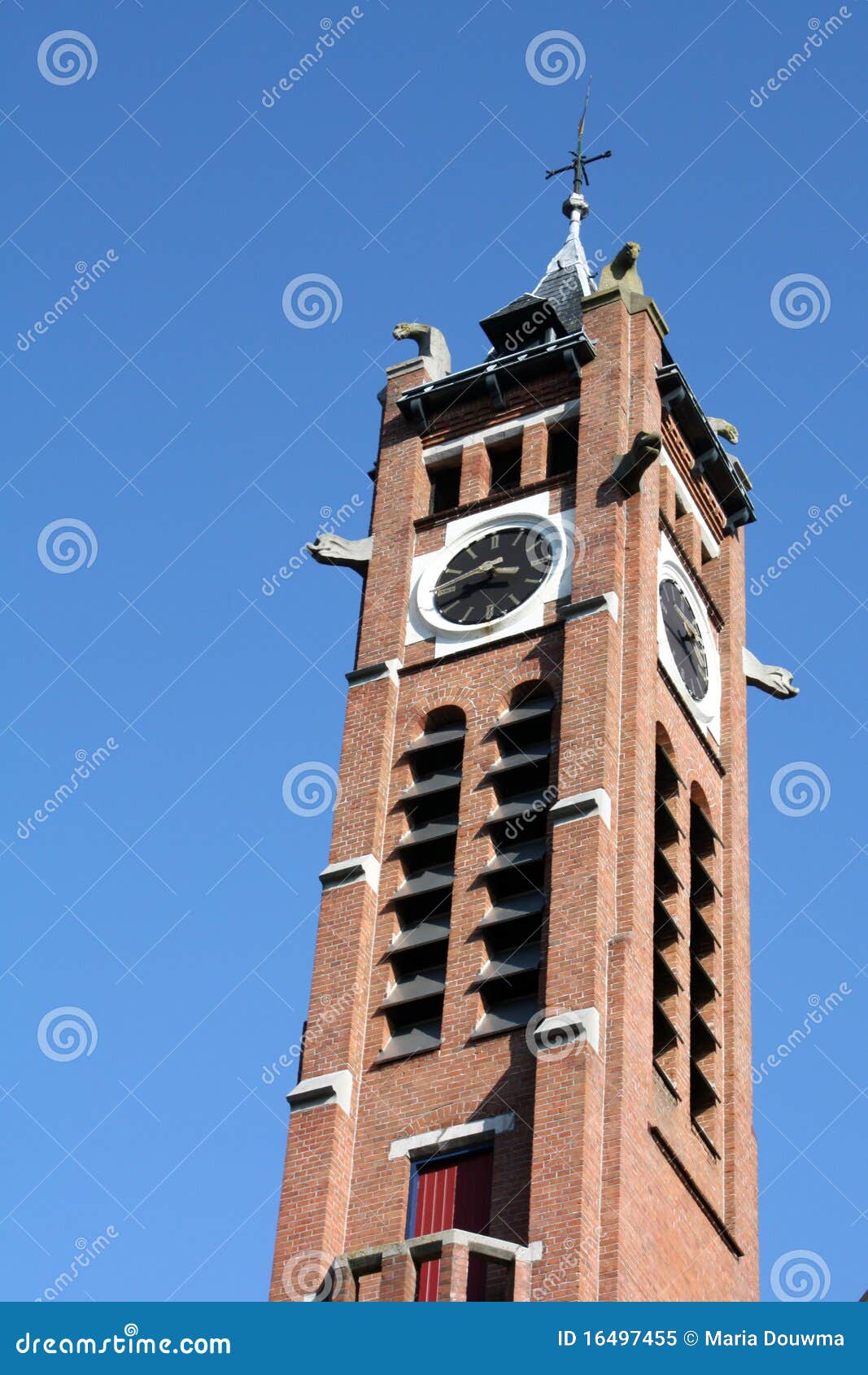 Kirchturm. Der Kontrollturm der russischen orthodoxen Kirche in der Stadt Groningen in den Niederlanden in Europa