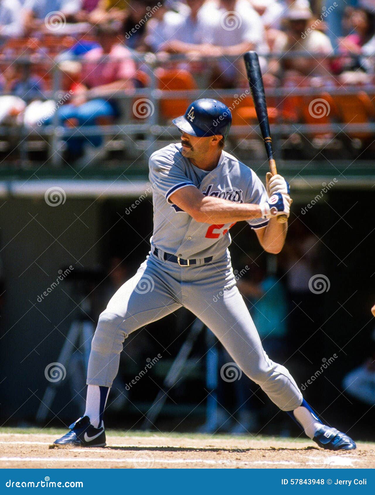 Kirk Gibson, Los Angeles Dodgers Editorial Stock Photo - Image of