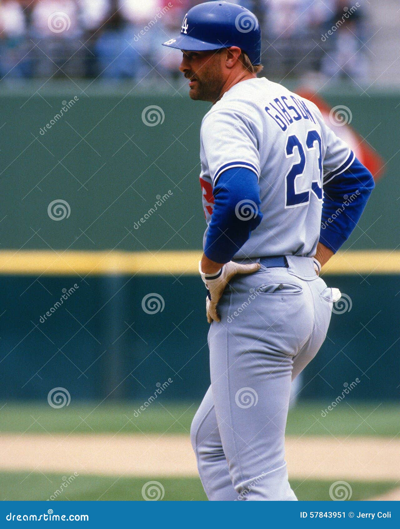 Kirk Gibson, Los Angeles Dodgers Editorial Photo - Image of angeles, major:  57843951