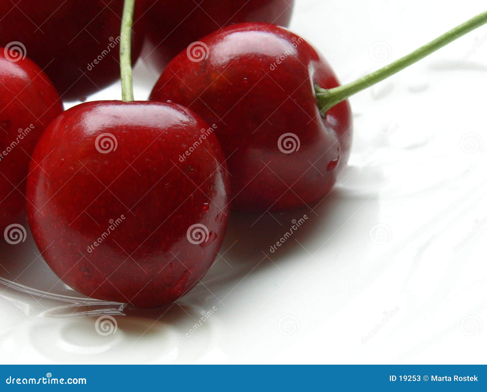 Kirschen stockbild. Bild von garten, kirschen, sommer