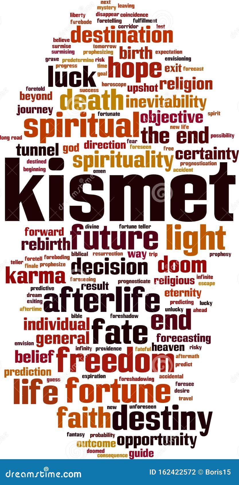 Kismet Word Cloud Vector Illustration 175107518