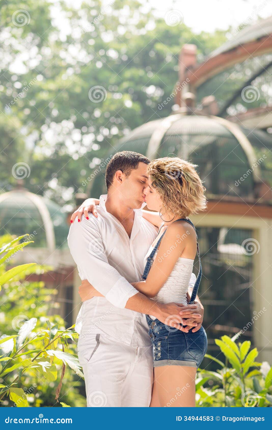 Kiss Of Love Stock Image Image Of Hugging Affection