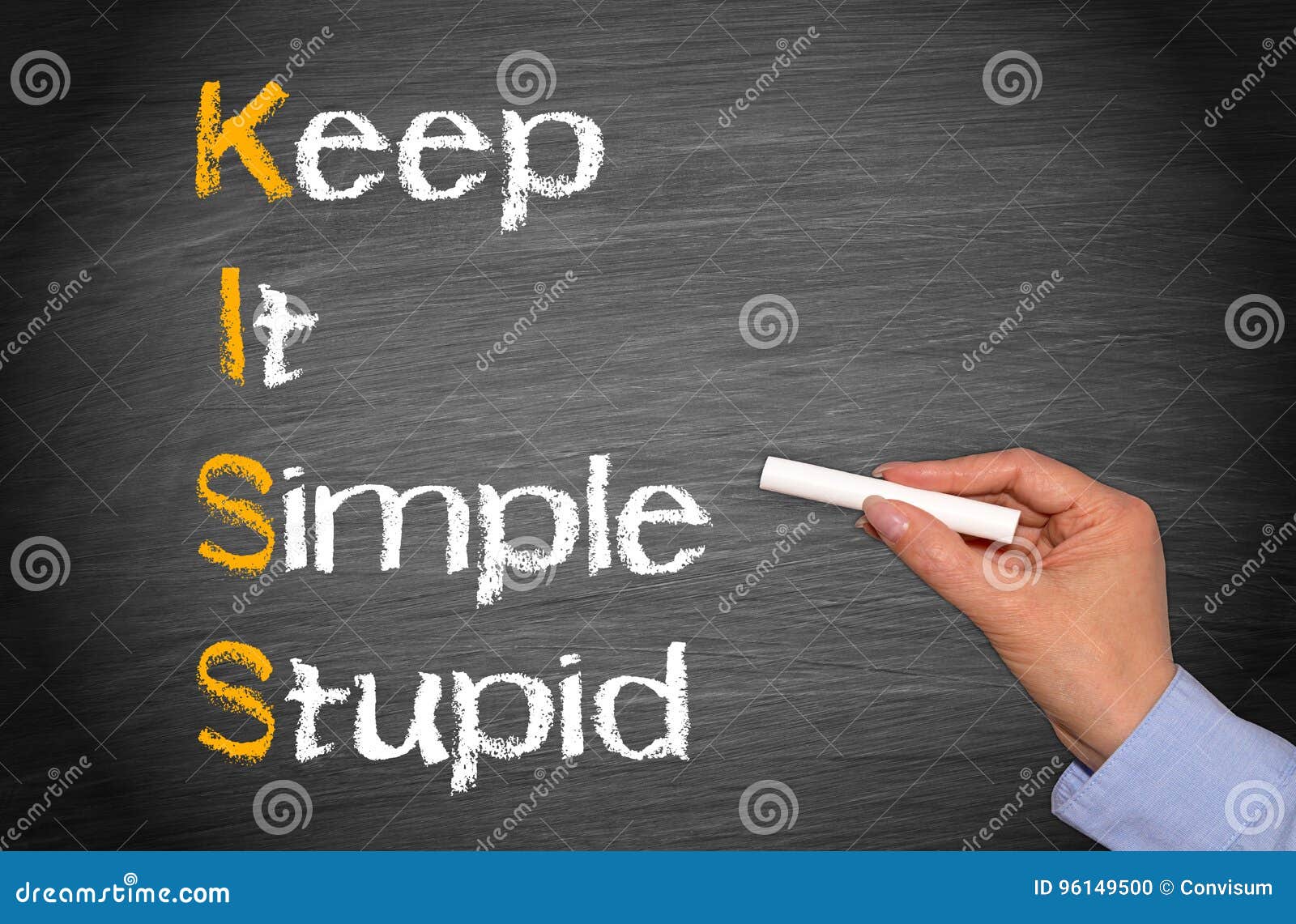 kiss - marketing concept - keep it simple and stupid