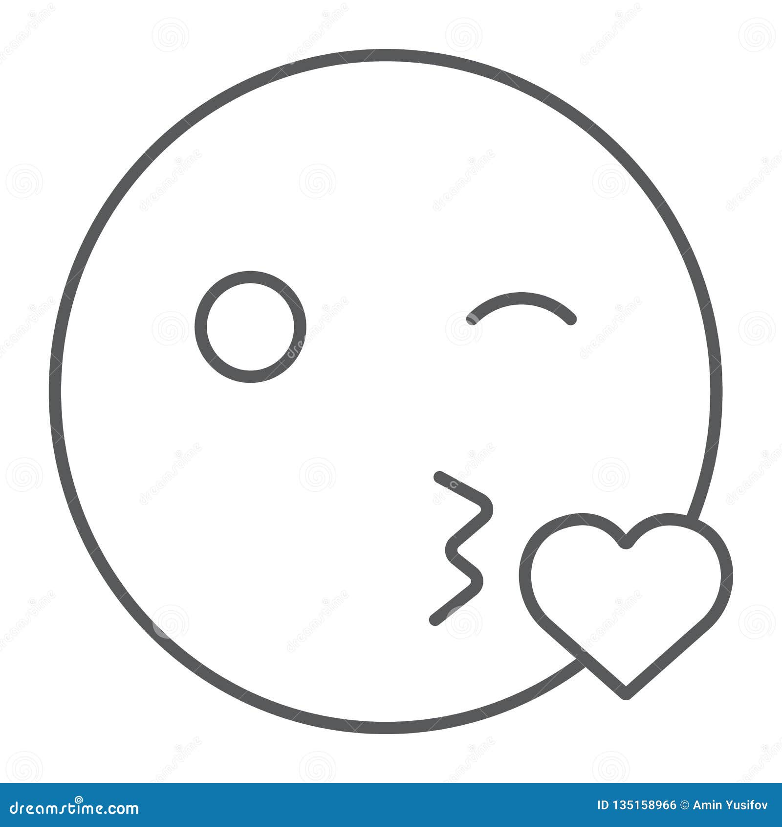 Kiss Smile Thin Line Icon Emoticon And Expression Love Emoji Sign Vector Graphics A Linear Pattern On A White Stock Vector Illustration Of Funny Happiness Kiss Smile Thin Line Icon Emoticon And Expression Love Emoji Sign Vector Graphics A Linear Pattern On A White Stock Vector Illustration Of Funny Happiness