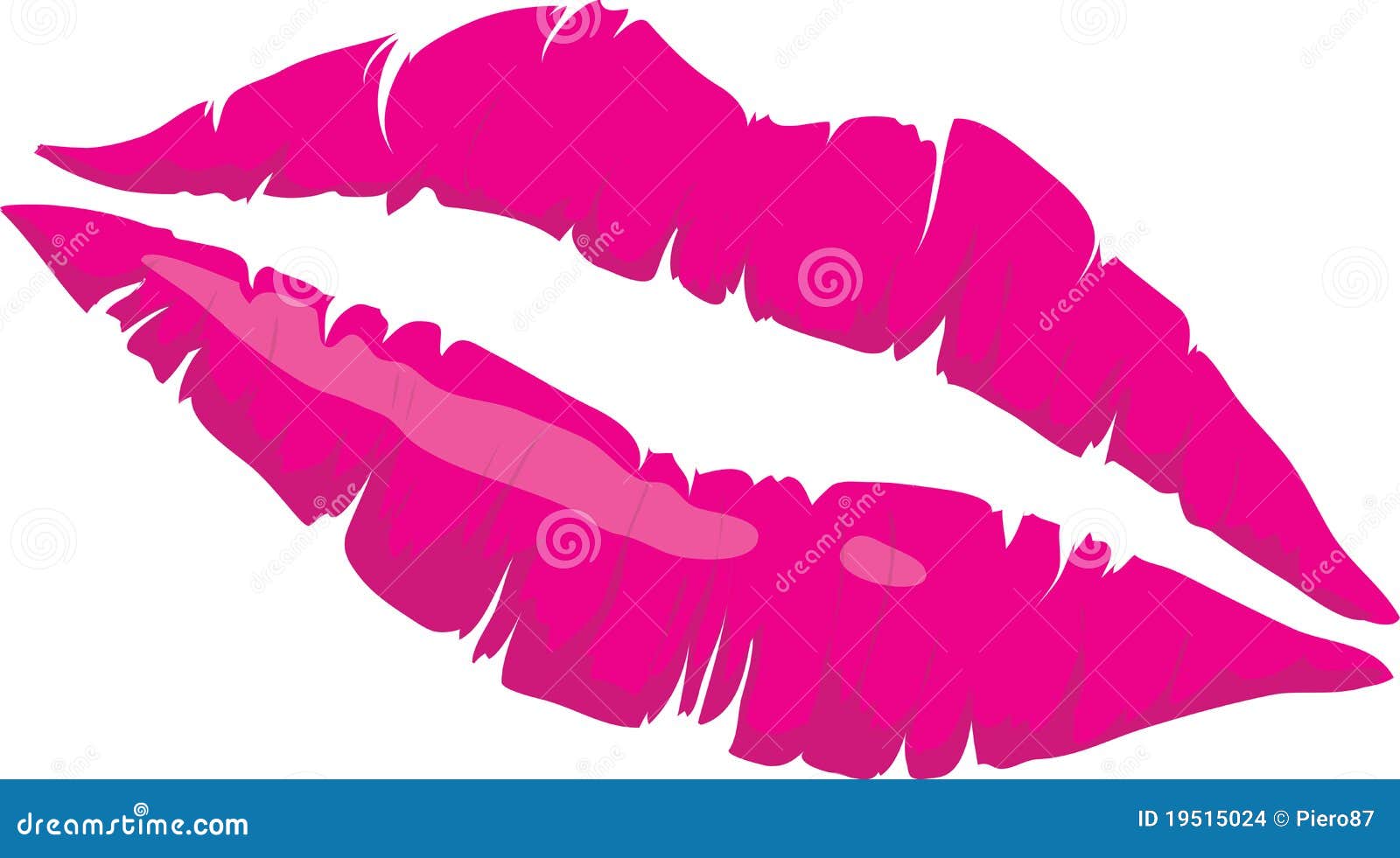 Kiss stamp stock vector. Illustration of romanticism 19515024
