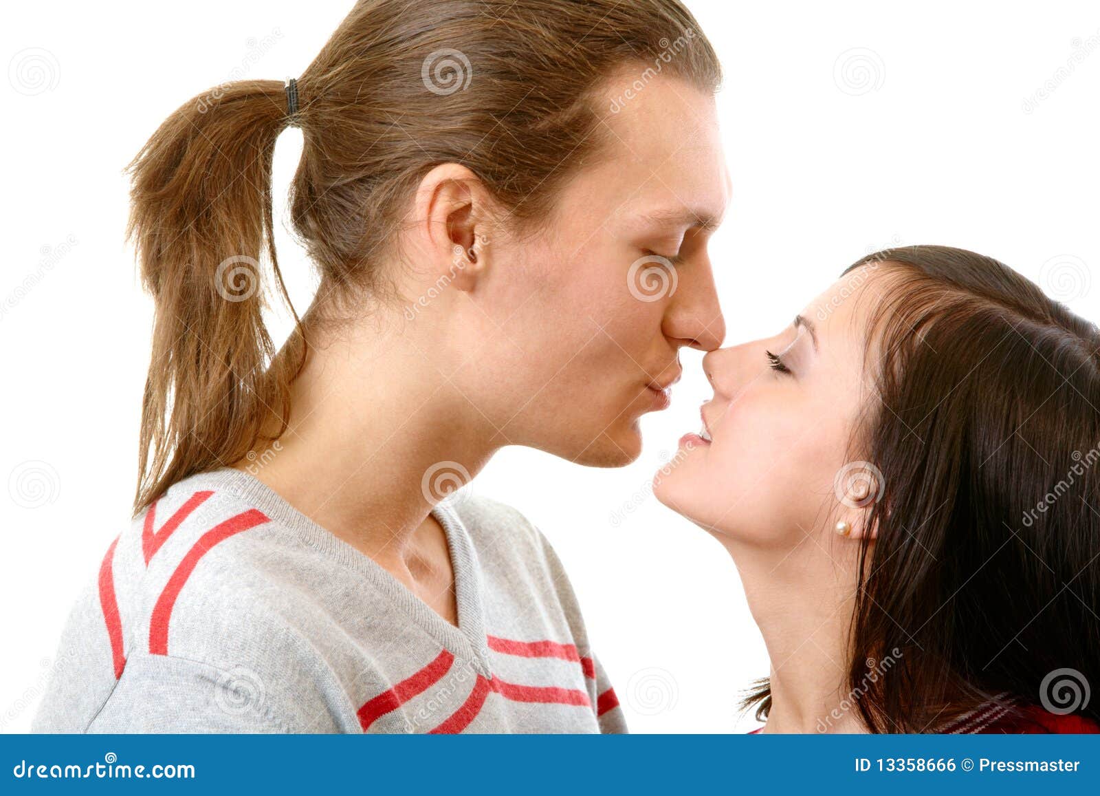 Kissing Royalty Free Stock Image Image 13358666