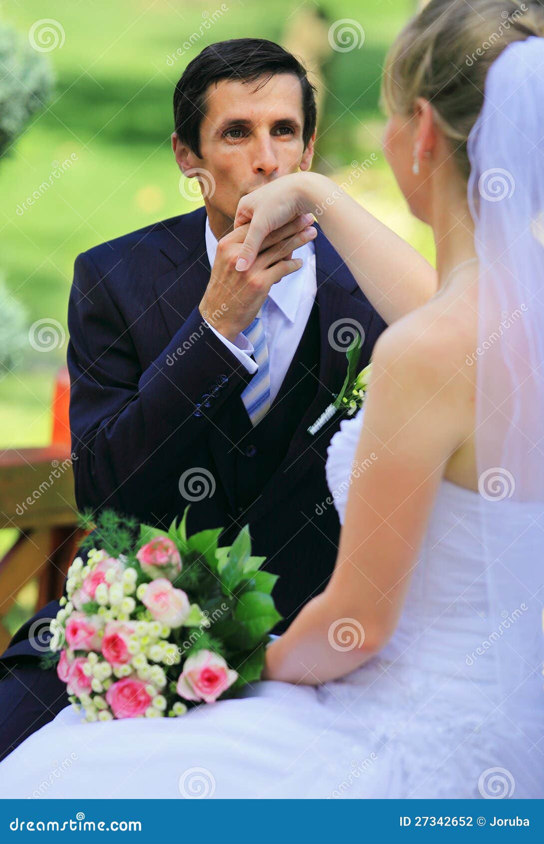 Kissing Hand Stock Photography Image 27342652