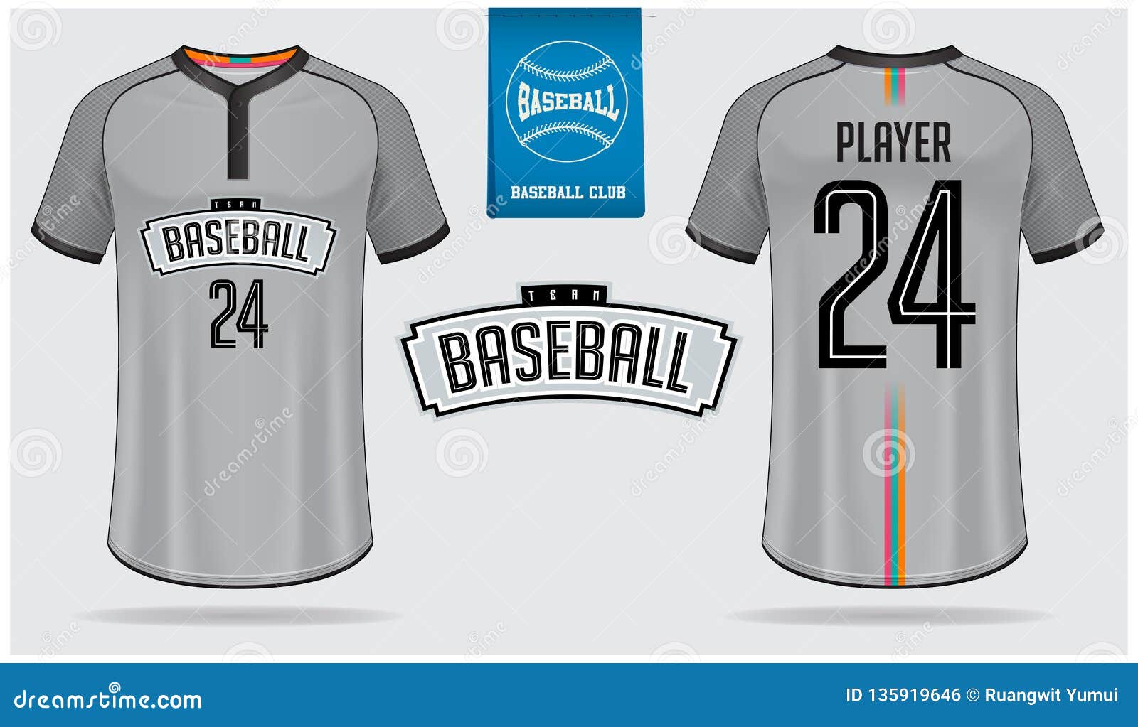 baseball jersey design template