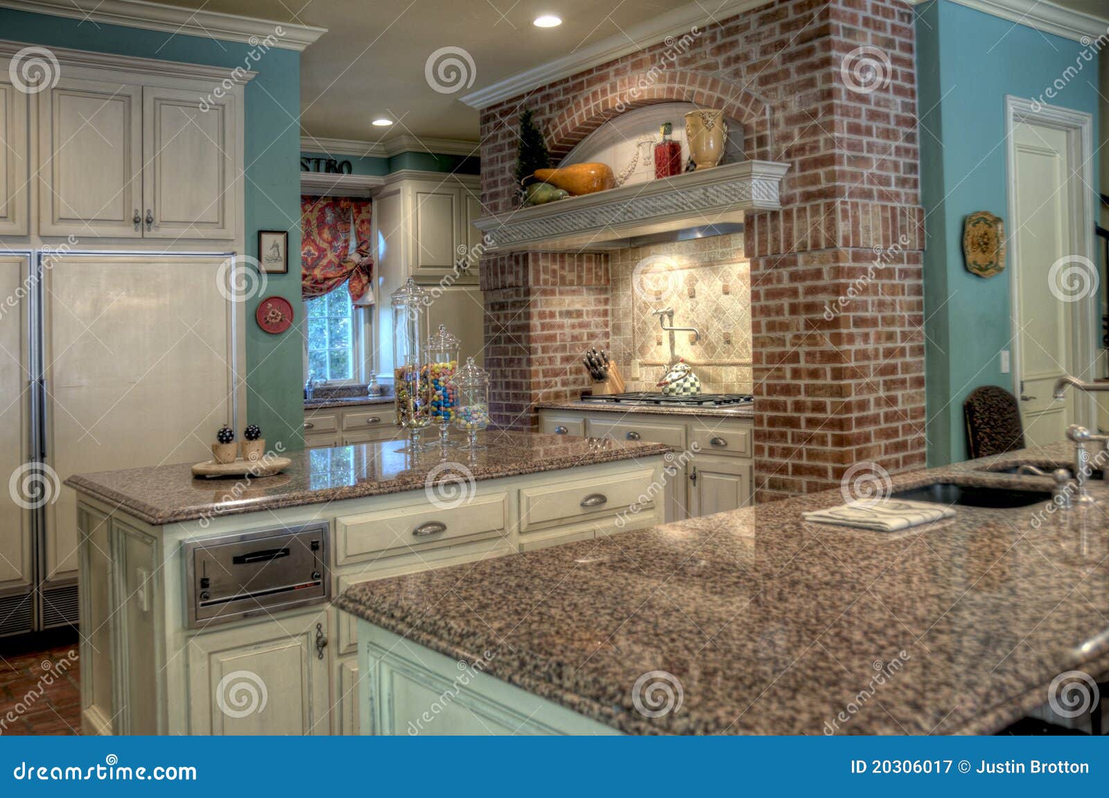 Kitchen Stock Image Image Of Stove Tops Cocina Granite 20306017