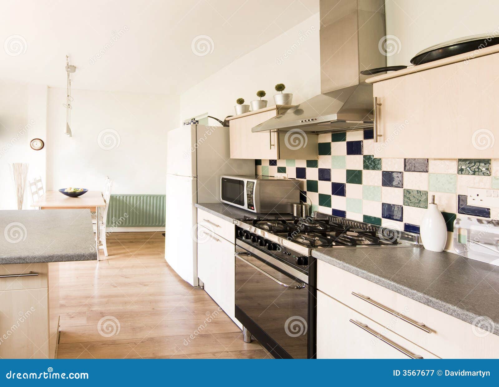 Kitchen stock image. Image of home, housing, properties 3567677