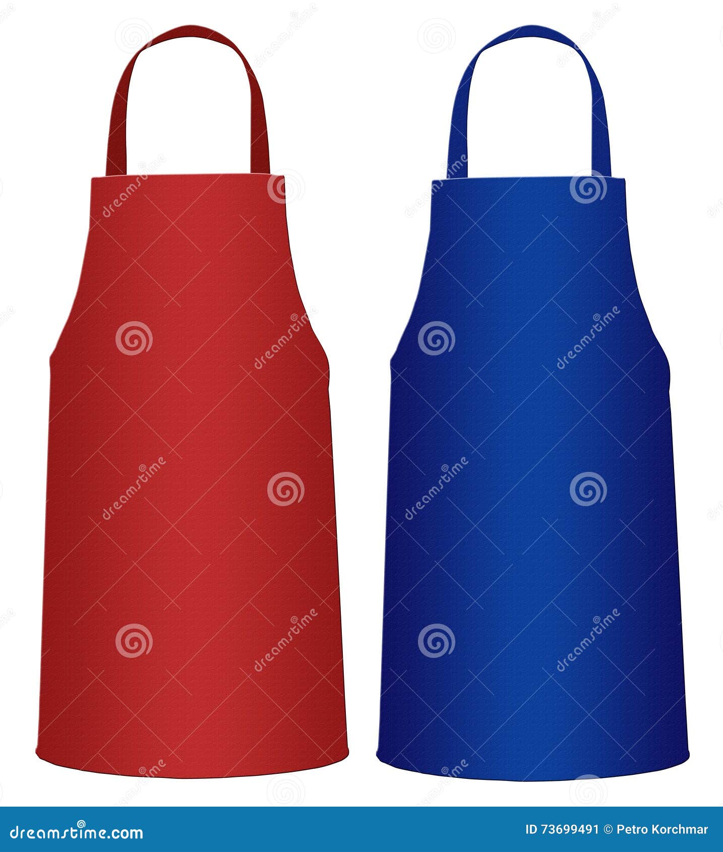 Kitchen apron stock illustration. Illustration of isolation 73699491