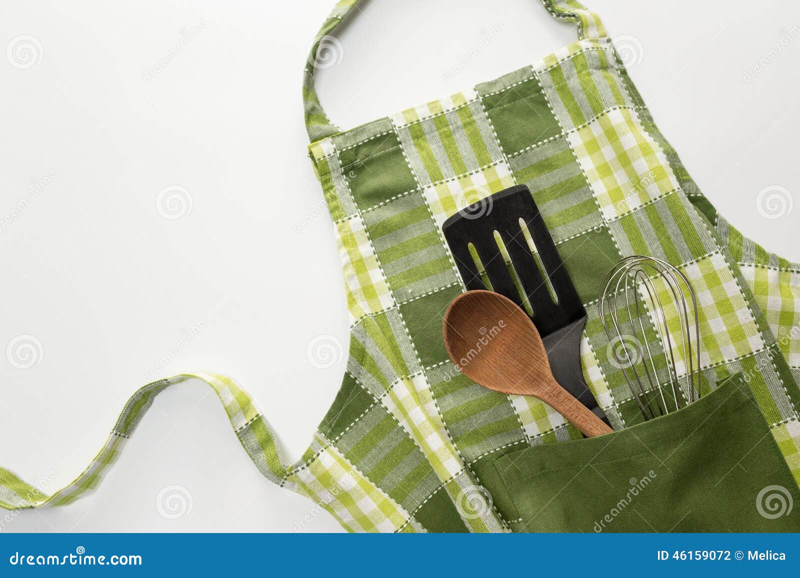 Kitchen Apron stock photo. Image of fashion, domestic 46159072