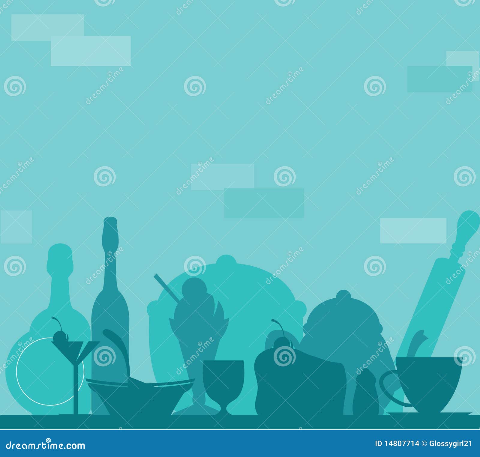 Kitchen Background, Food And Drink Stock Images - Image 