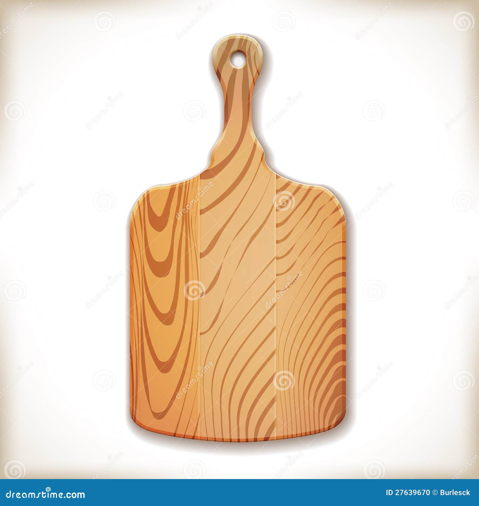 Kitchen cutting board stock vector. Illustration of isolated 27639670